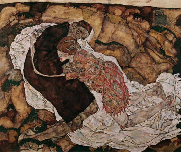 Egon Schiele Death and Maiden (mk12) china oil painting image
